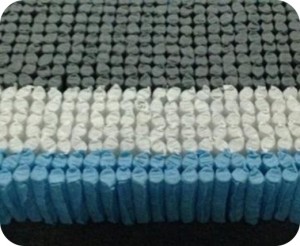 Reliable Supplier 2020 Fashionable 3d Spacer Fabric Flexible Mattress  INNERSPRING MATTRESSES ：FMBS01P